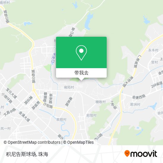 积尼告斯球场地图