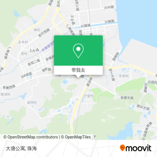 大塘公寓地图