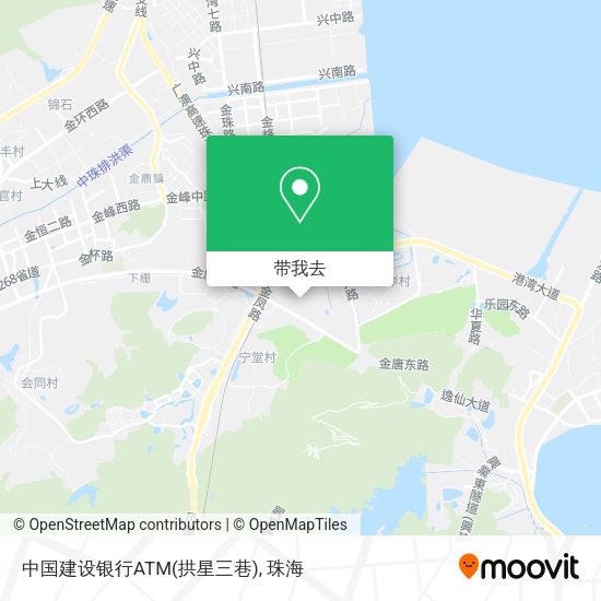 中国建设银行ATM(拱星三巷)地图
