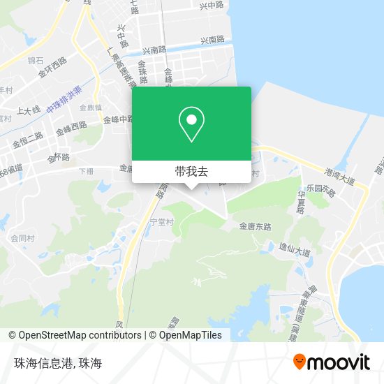 珠海信息港地图