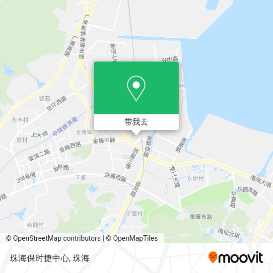 珠海保时捷中心地图