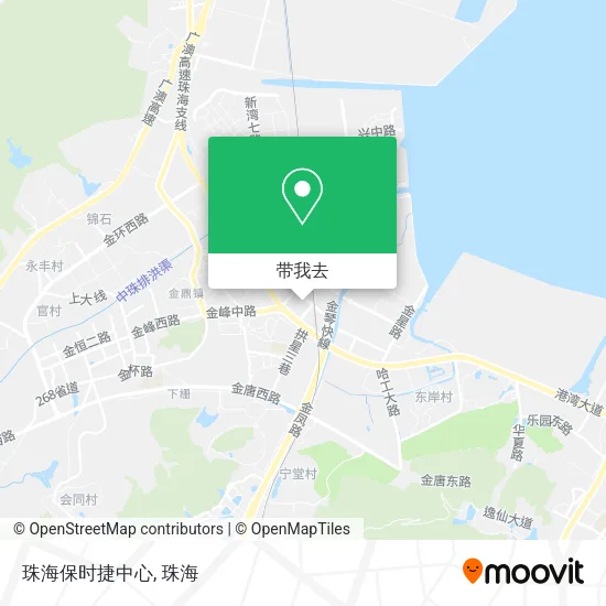 珠海保时捷中心地图