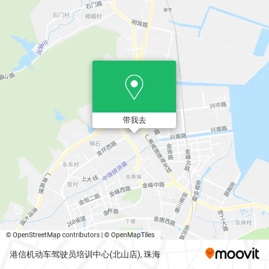 港信机动车驾驶员培训中心(北山店)地图