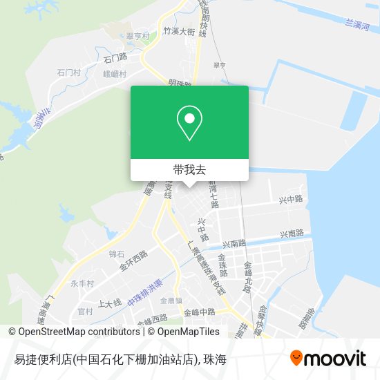 易捷便利店(中国石化下栅加油站店)地图