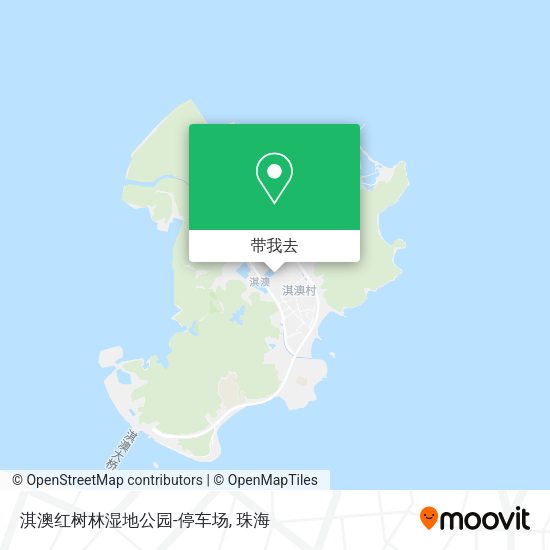 淇澳红树林湿地公园-停车场地图