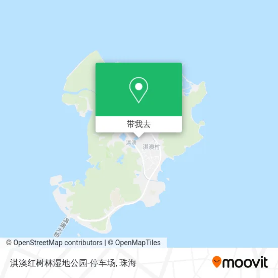 淇澳红树林湿地公园-停车场地图