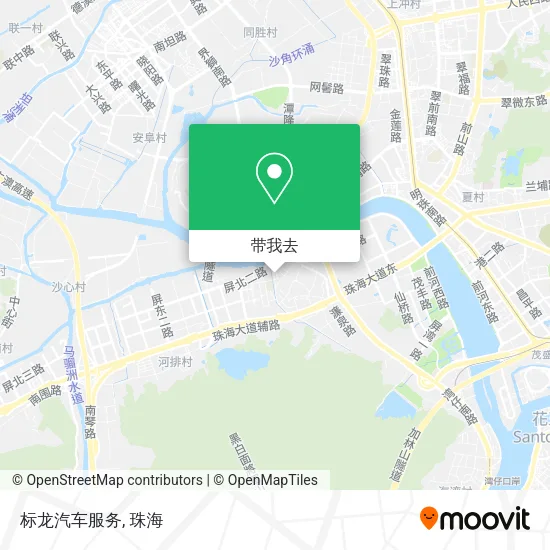 标龙汽车服务地图