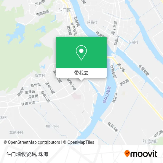 斗门瑞骏贸易地图