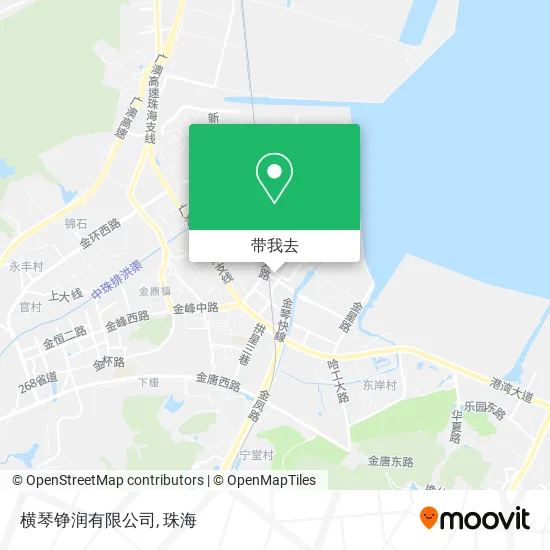 横琴铮润有限公司地图