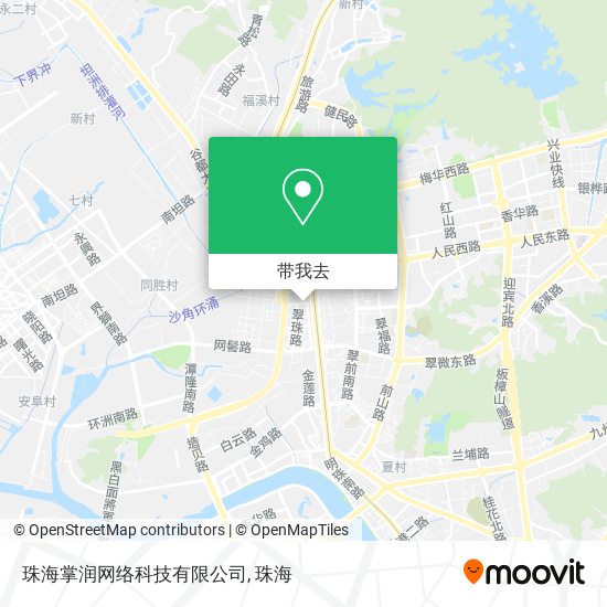 珠海掌润网络科技有限公司地图
