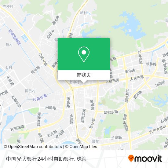 中国光大银行24小时自助银行地图