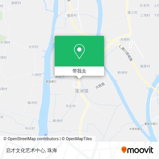 启才文化艺术中心地图
