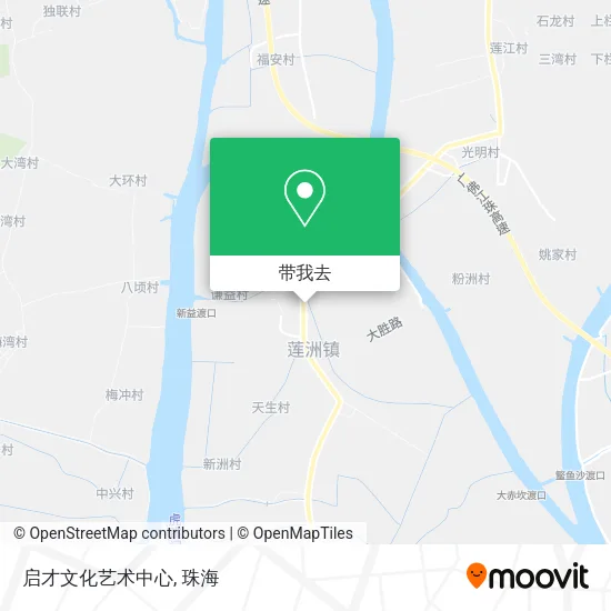 启才文化艺术中心地图