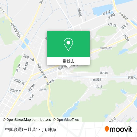 中国联通(三灶营业厅)地图