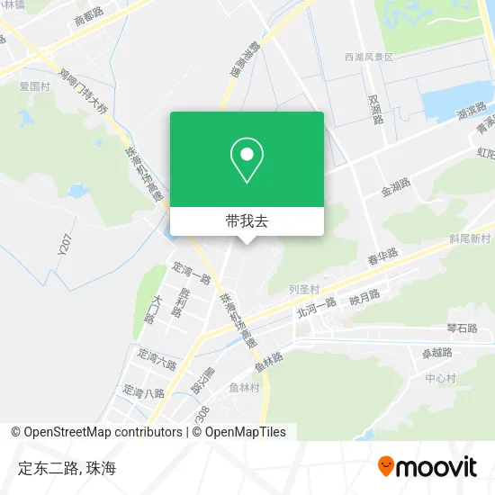 定东二路地图