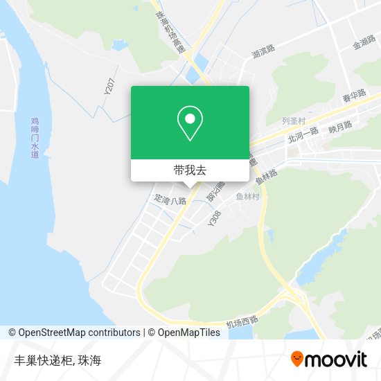 丰巢快递柜地图