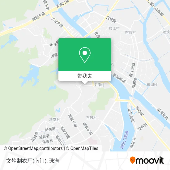 文静制衣厂(南门)地图