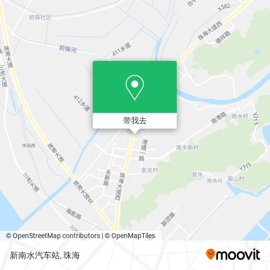 新南水汽车站地图