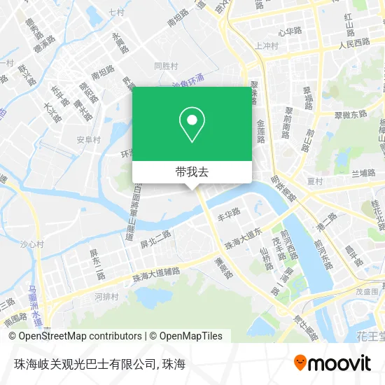 珠海岐关观光巴士有限公司地图