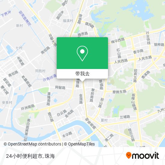 24小时便利超市地图