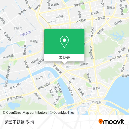 荣艺不锈钢地图