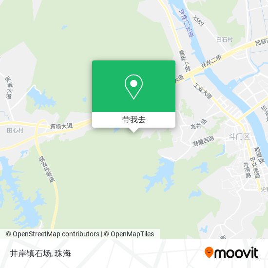 井岸镇石场地图