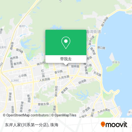 东岸人家(川系第一分店)地图