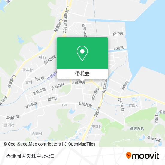香港周大发珠宝地图