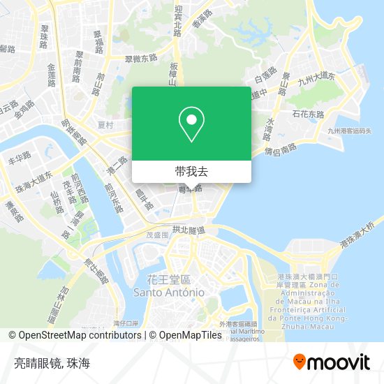 亮睛眼镜地图