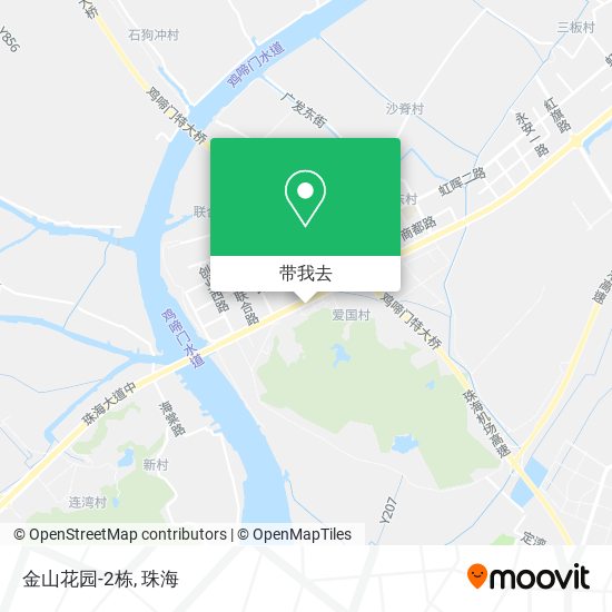 金山花园-2栋地图
