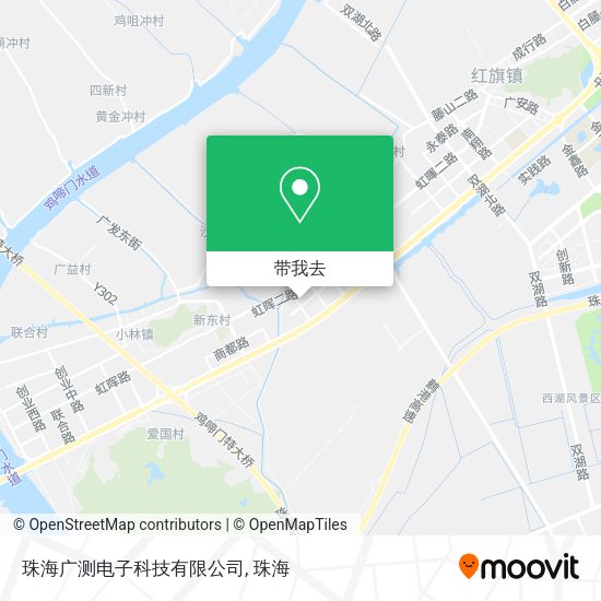珠海广测电子科技有限公司地图