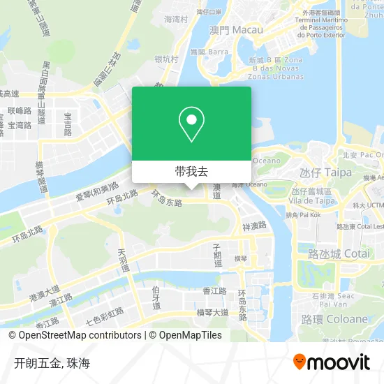 开朗五金地图
