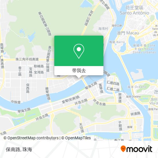 保南路地图