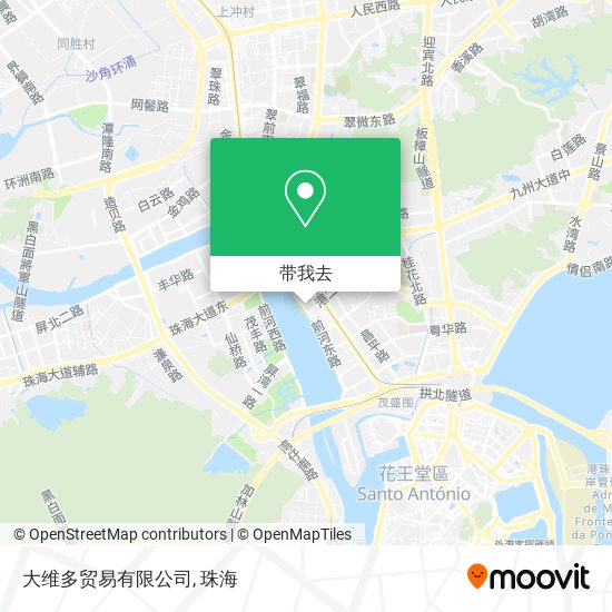 大维多贸易有限公司地图