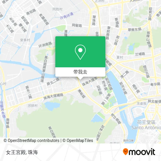 女王宮殿地图