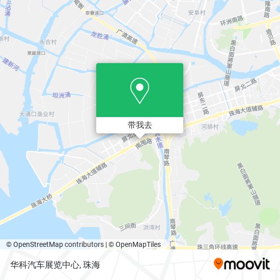 华科汽车展览中心地图