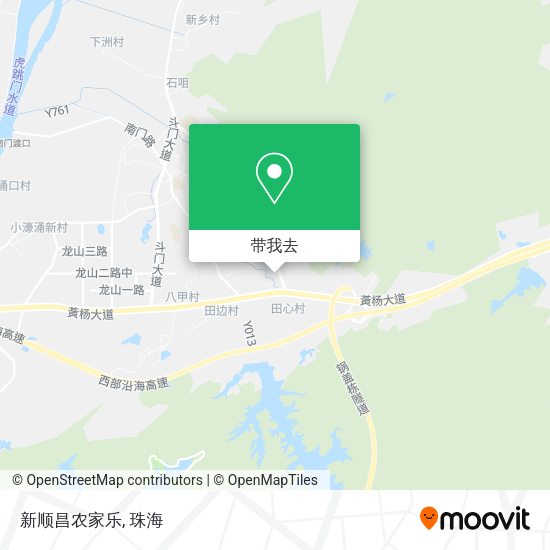 新顺昌农家乐地图