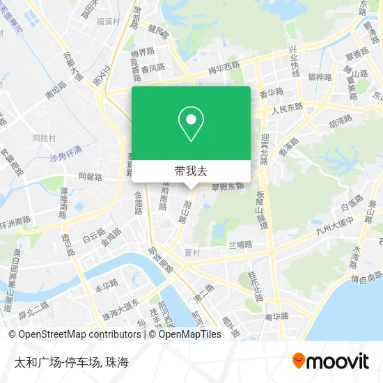 太和广场-停车场地图