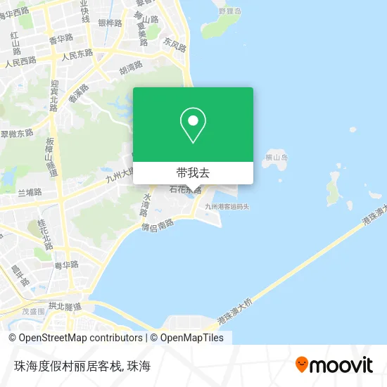 珠海度假村丽居客栈地图