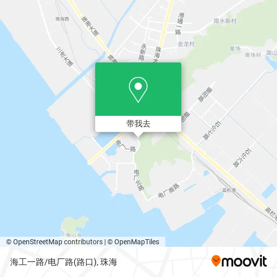 海工一路/电厂路(路口)地图
