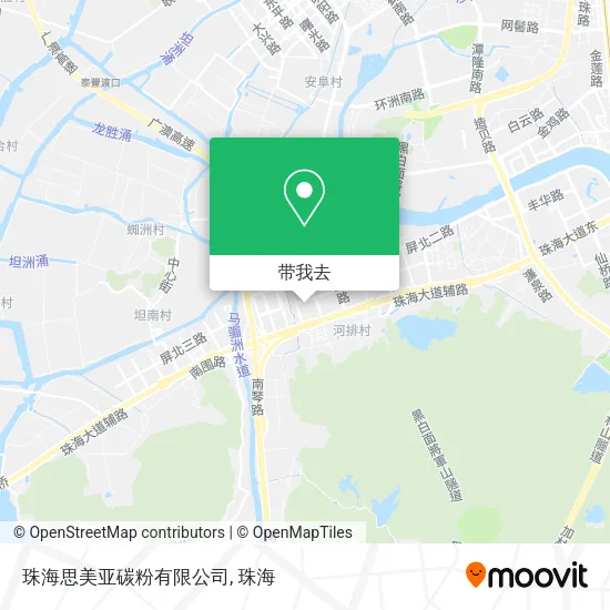 珠海思美亚碳粉有限公司地图