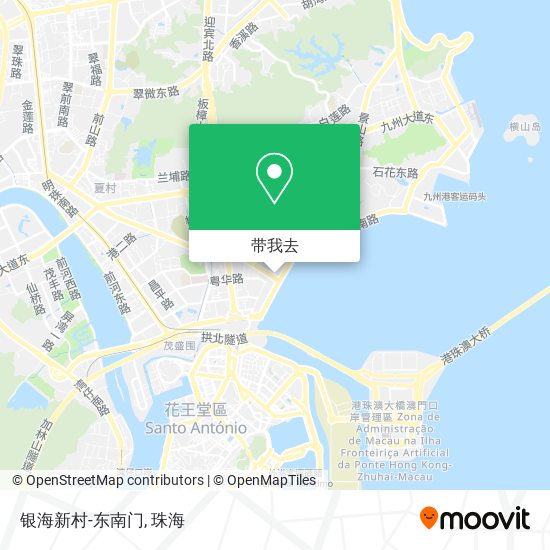 银海新村-东南门地图