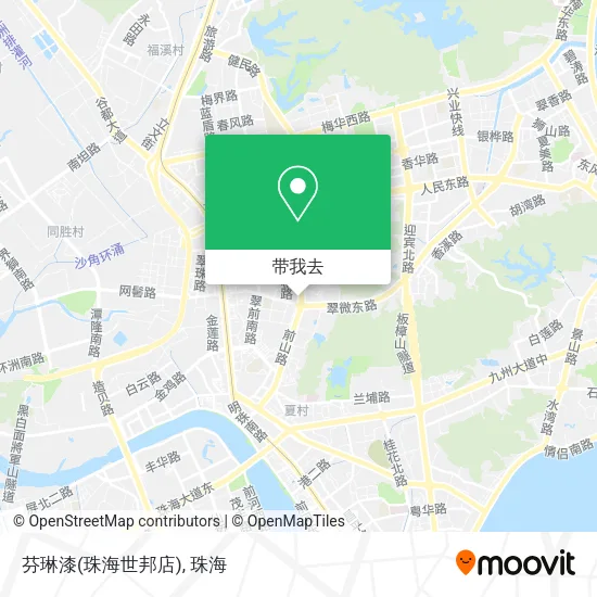 芬琳漆(珠海世邦店)地图
