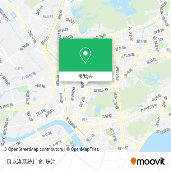 贝克洛系统门窗地图