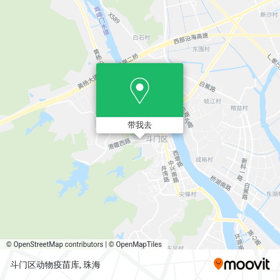 斗门区动物疫苗库地图
