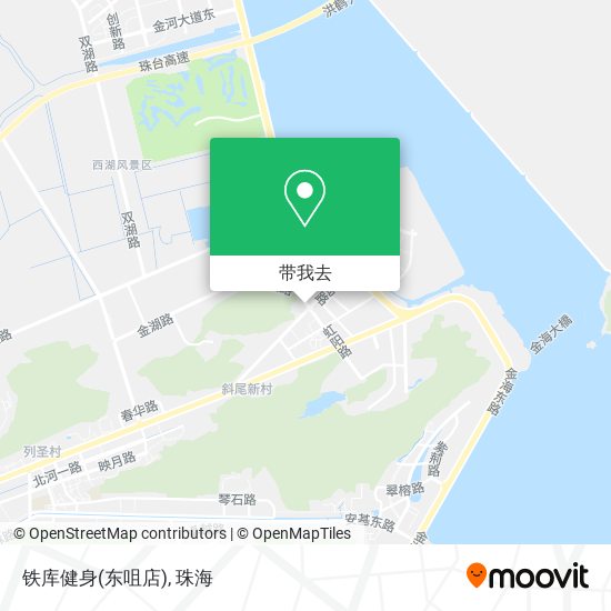 铁库健身(东咀店)地图