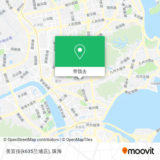美宜佳(k635兰埔店)地图