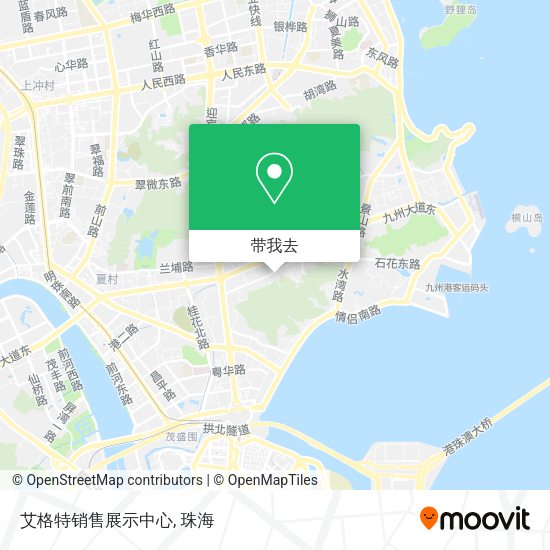 艾格特销售展示中心地图