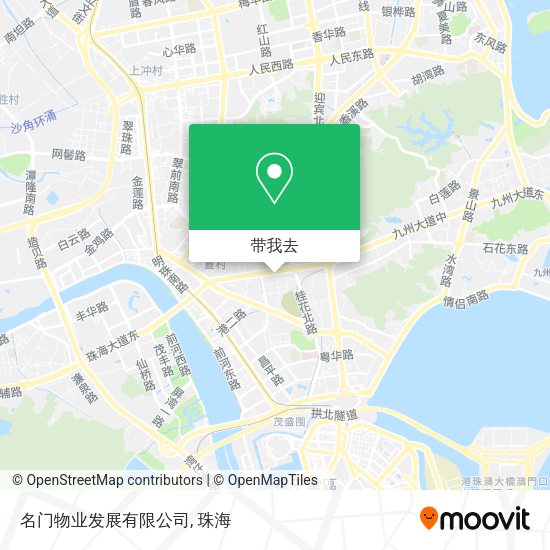 名门物业发展有限公司地图