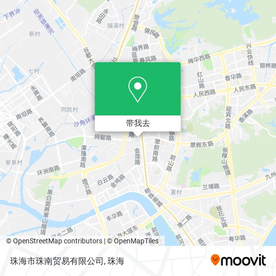 珠海市珠南贸易有限公司地图